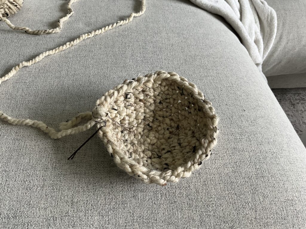 Starting work on the toque